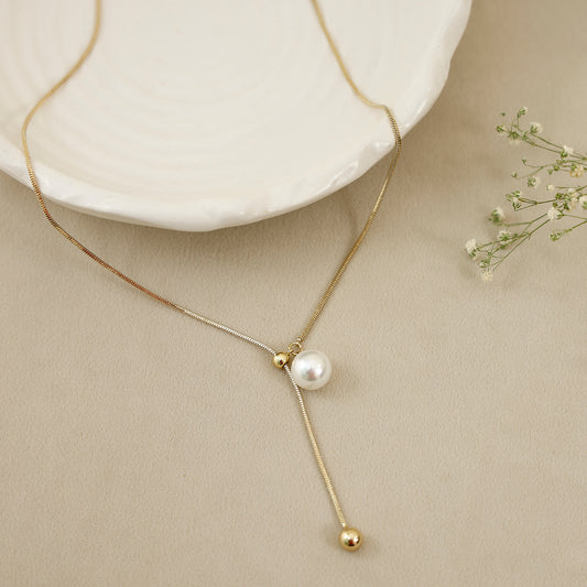 Pearl Cascade necklace